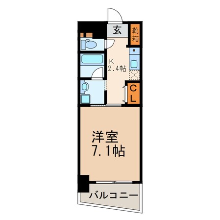 Sun State楠の物件間取画像